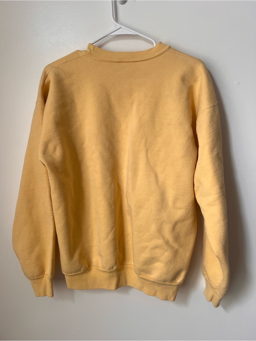 Vintage Lighthouse Yellow 90s Butter Mom Crewneck Sweater - Picture 2 of 4